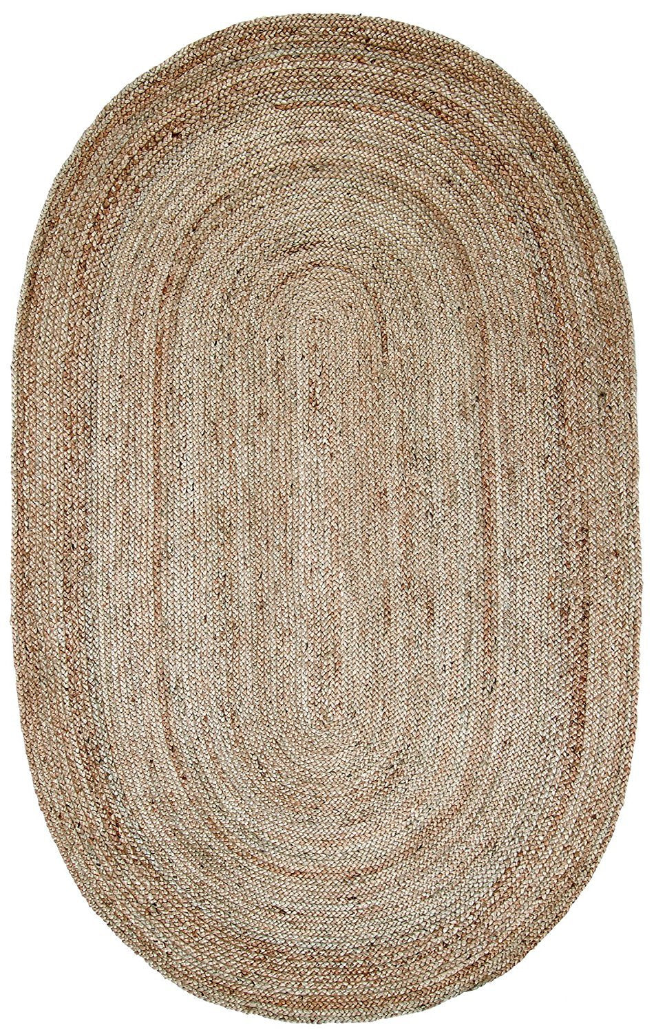 Handmade Braided Natural Jute Soft Area Rugs