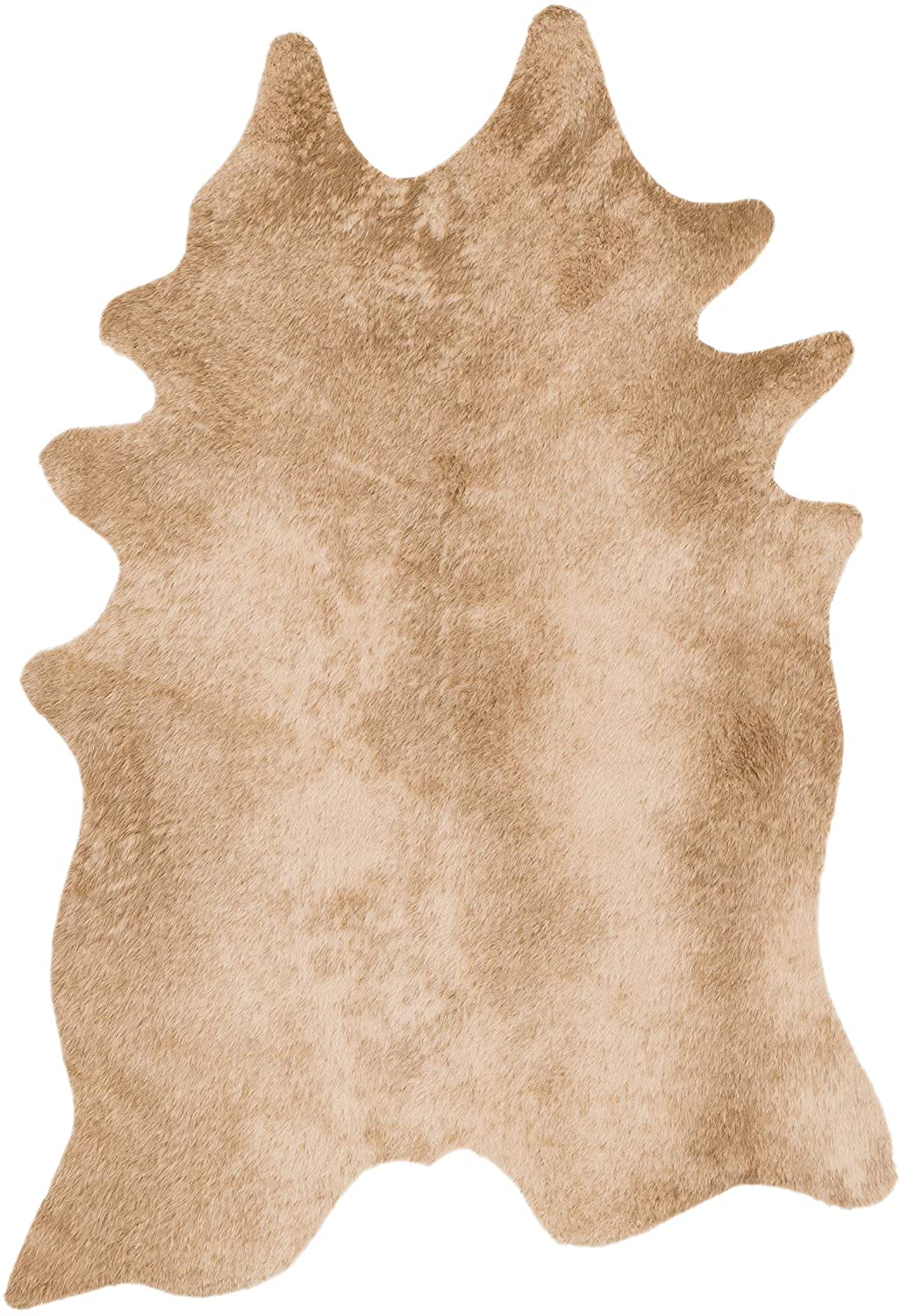Grand Canyon Cowhide Soft Area Rug TAN