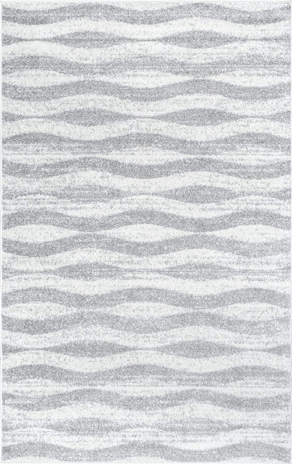 Contemporary Area Rug, Grey