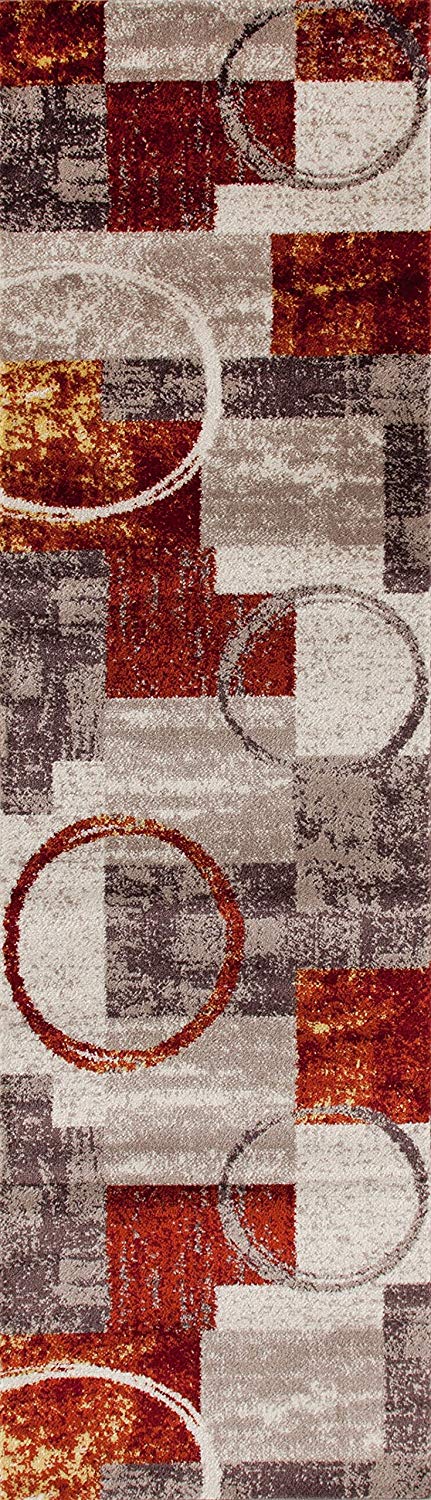 Contemporary Abstract Multi-color Area Rugs