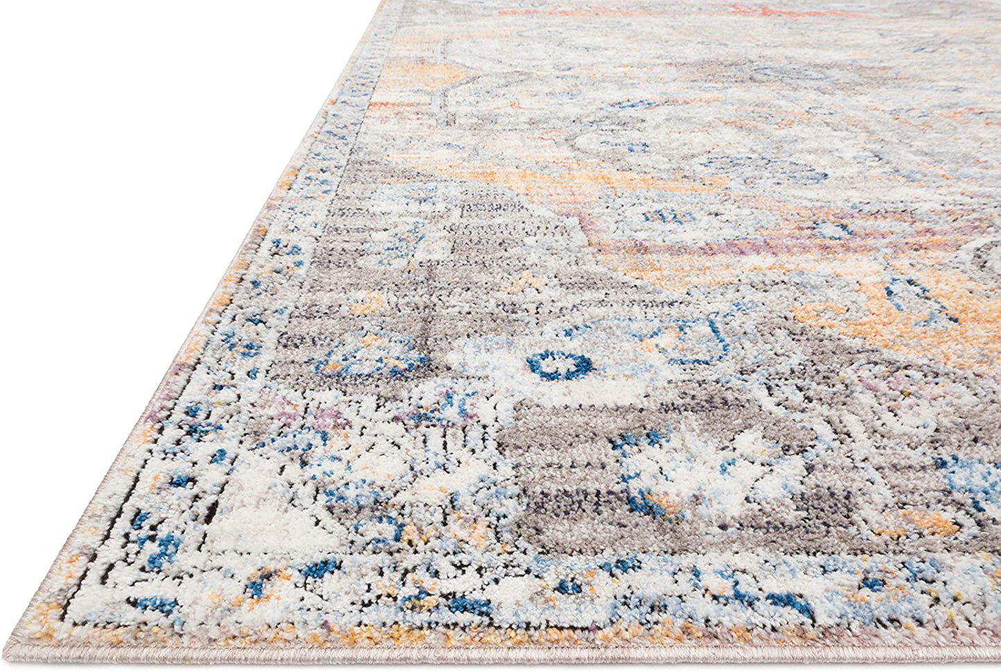 Dante Collection Soft Area Rug Natural/Sunrise