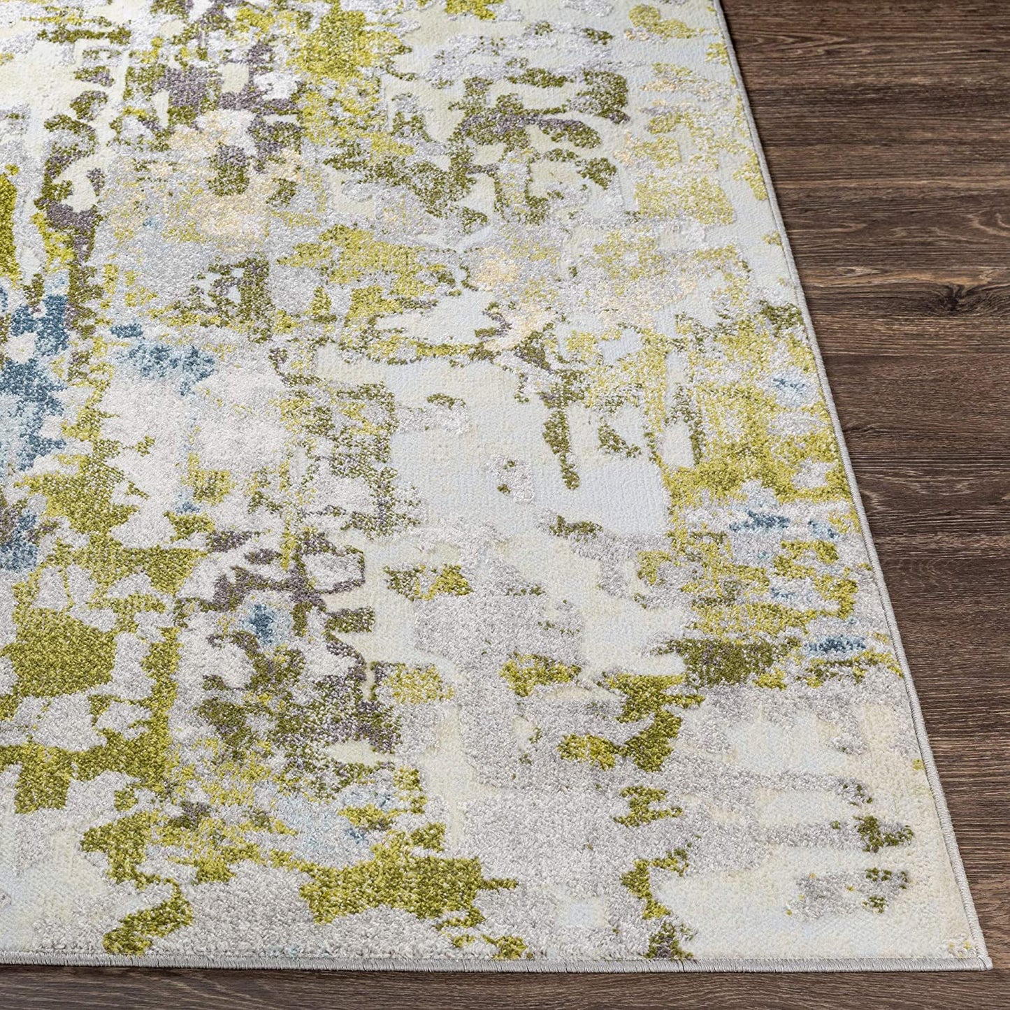 Atmos Dark Grass Green Soft Area Rug