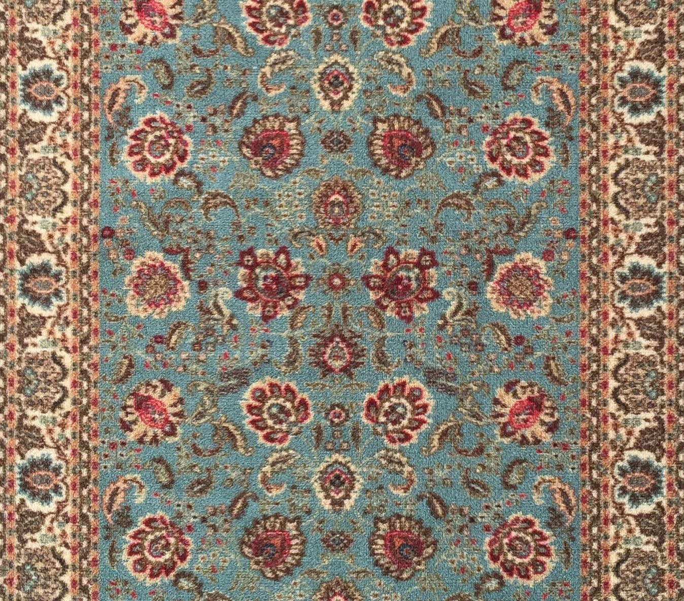 Collection Persian Style Rug Oriental Rugs with Non-Skid Rubber Backing Area Rug