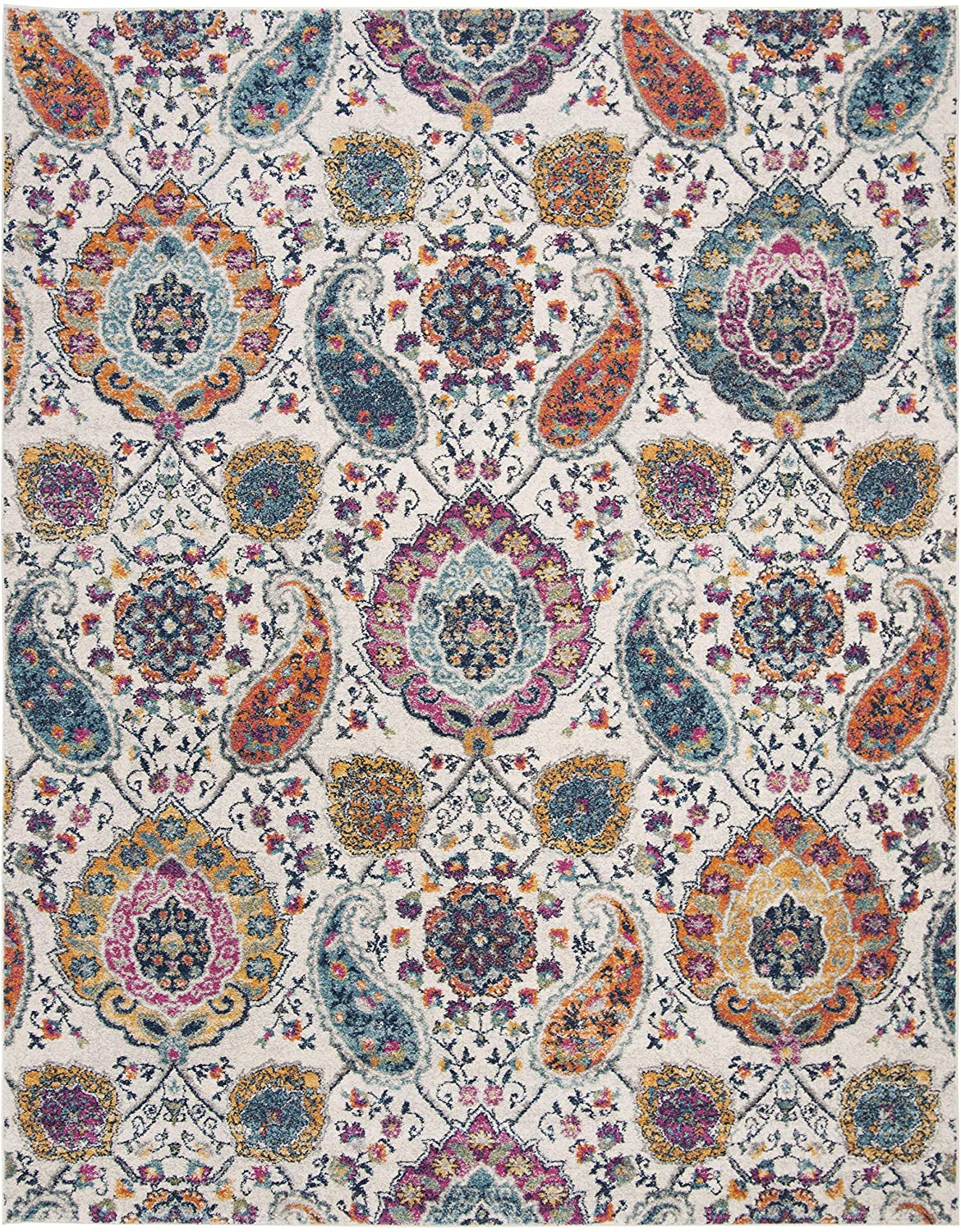 Floral Cream/multi Soft Area Rugs