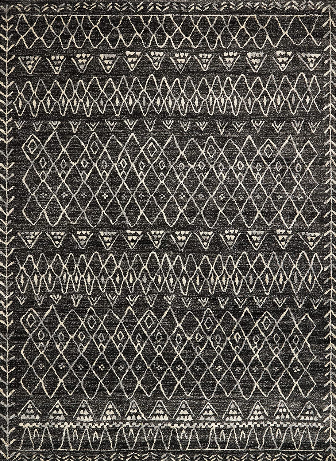 Emory Collection Black/Ivory, Transitional Sample