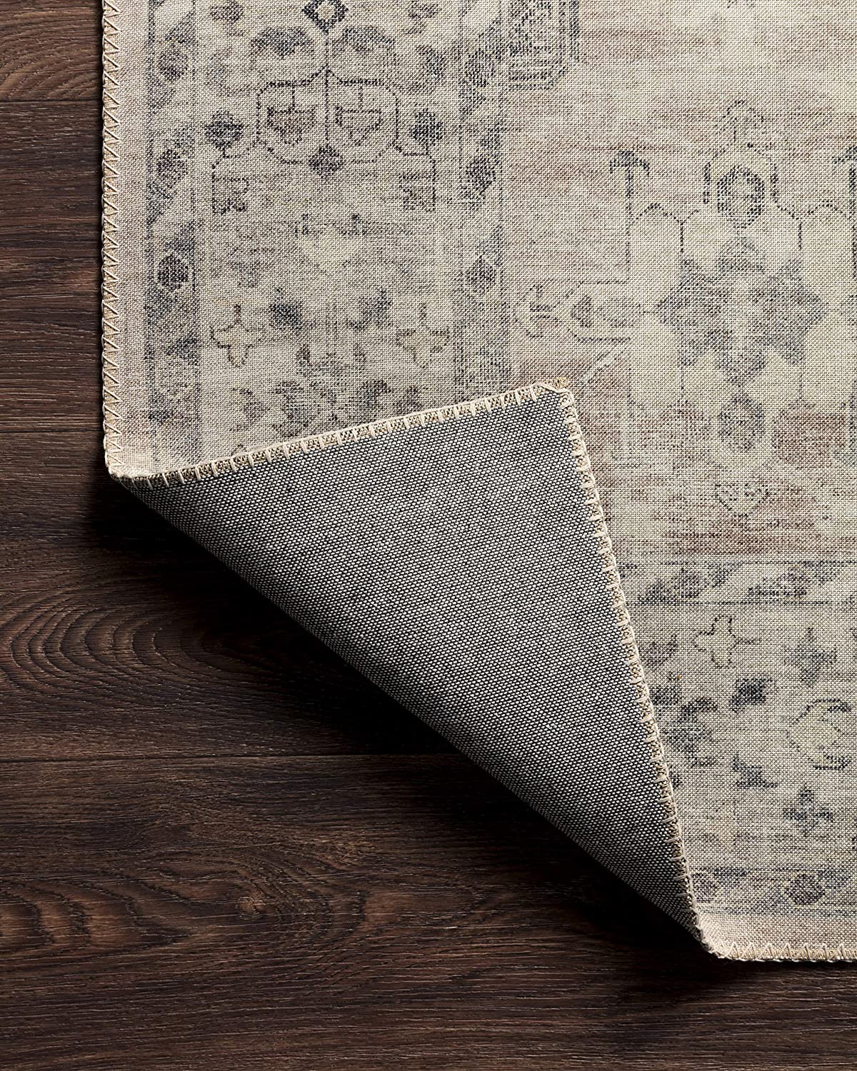 Hathaway Collection HTH-04 Beige / Multi, Traditional Area Rug