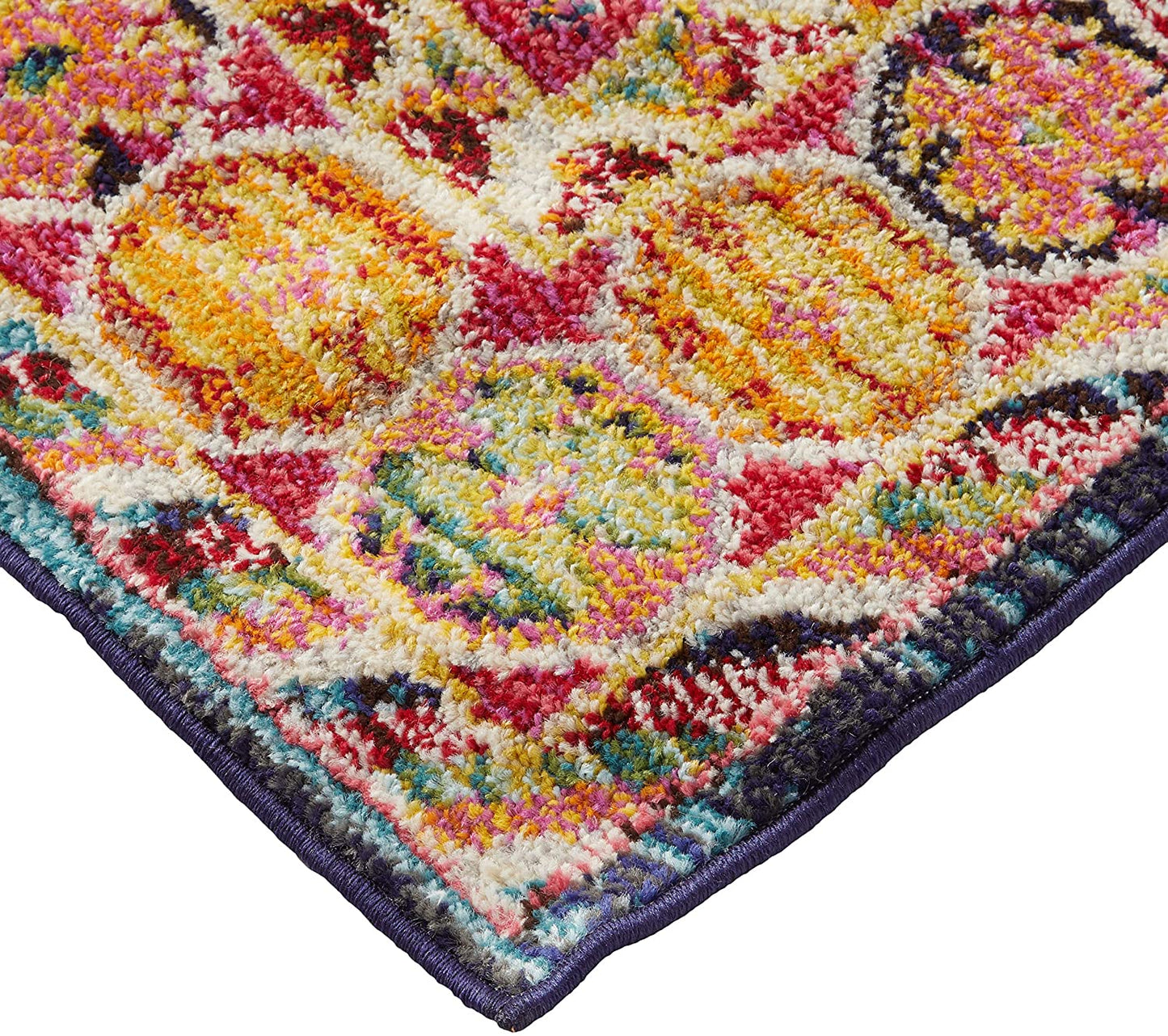 Meadow Vintage Vibrant Area Rug, Multi