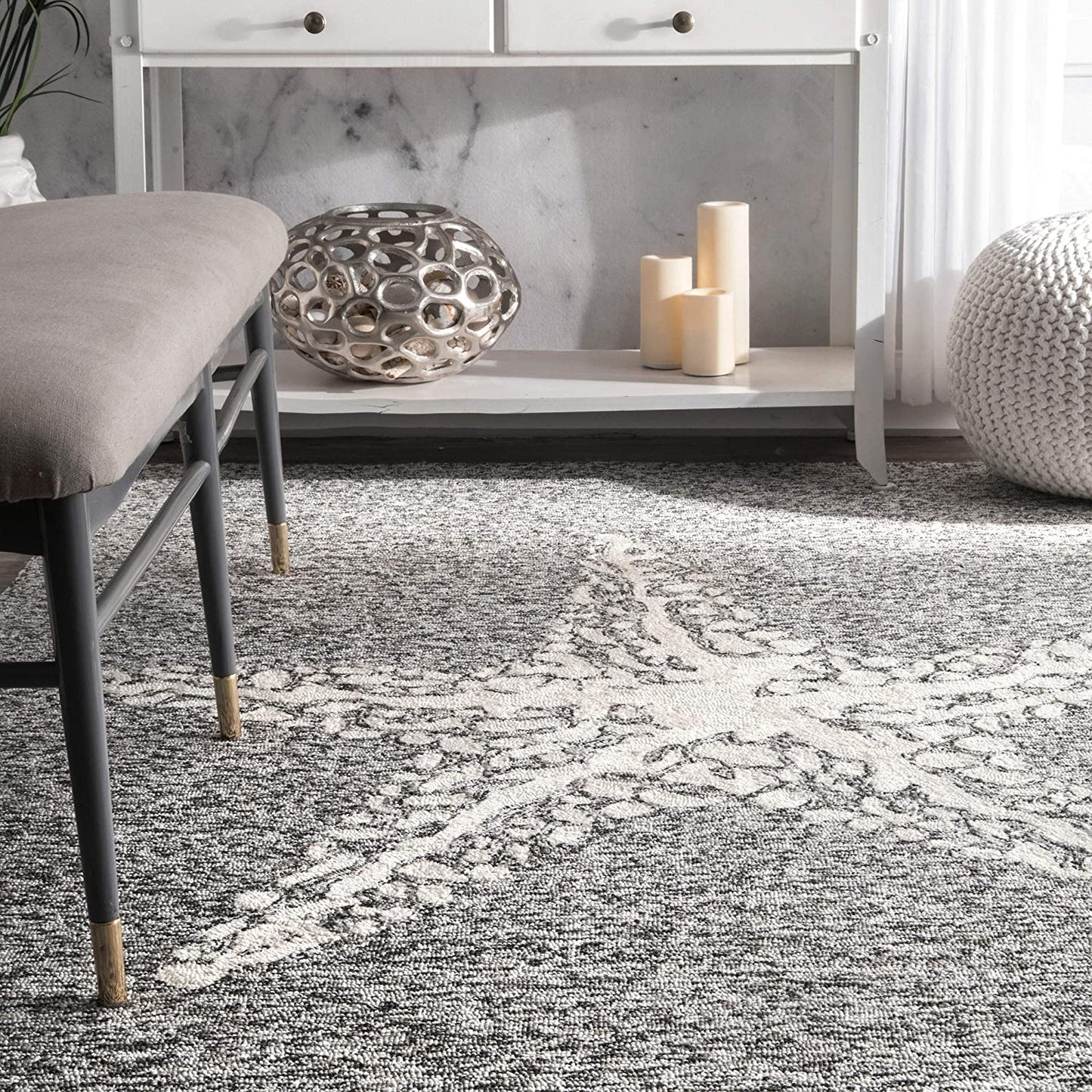 Marine Hand Hooked Indoor/Outdoor Accent Rug