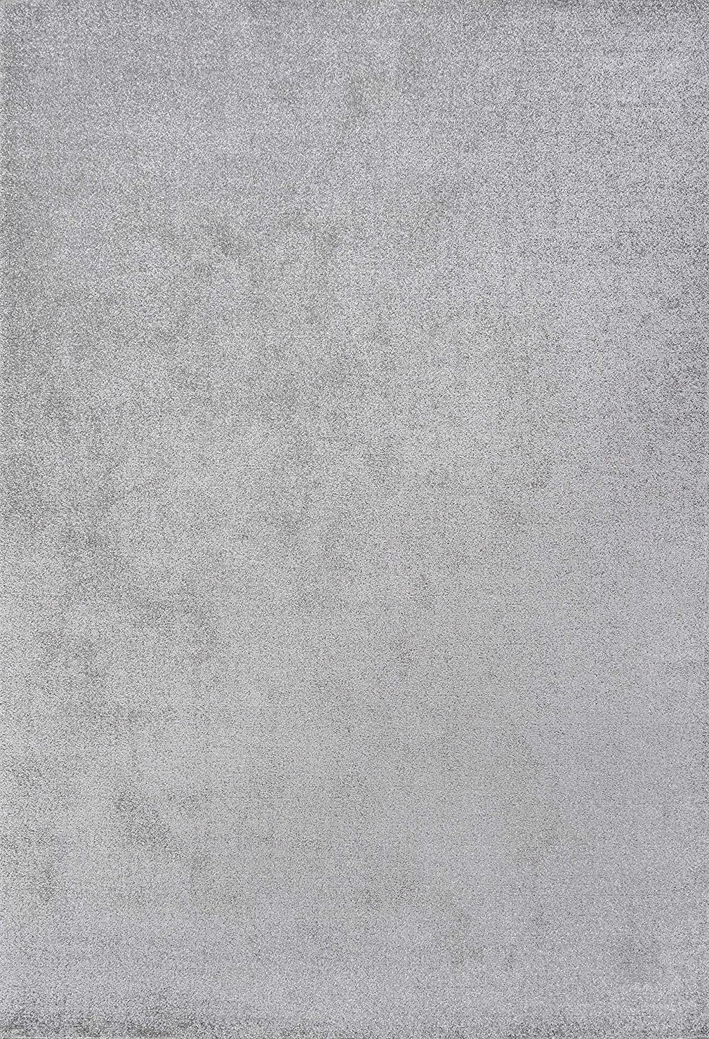 Haze Solid Low-Pile Red Soft Area Rug