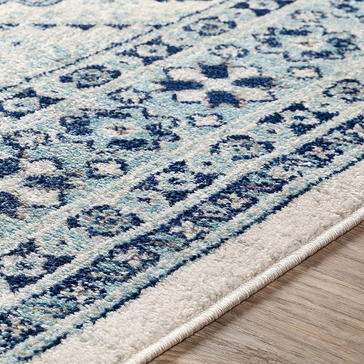 Clarie Soft Area Rug Aqua