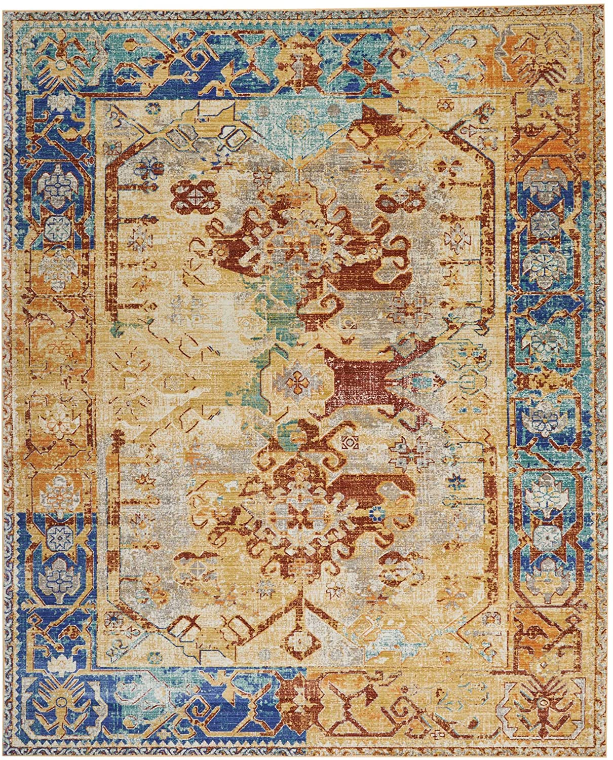 Cambria Traditional Area Rug, Cream