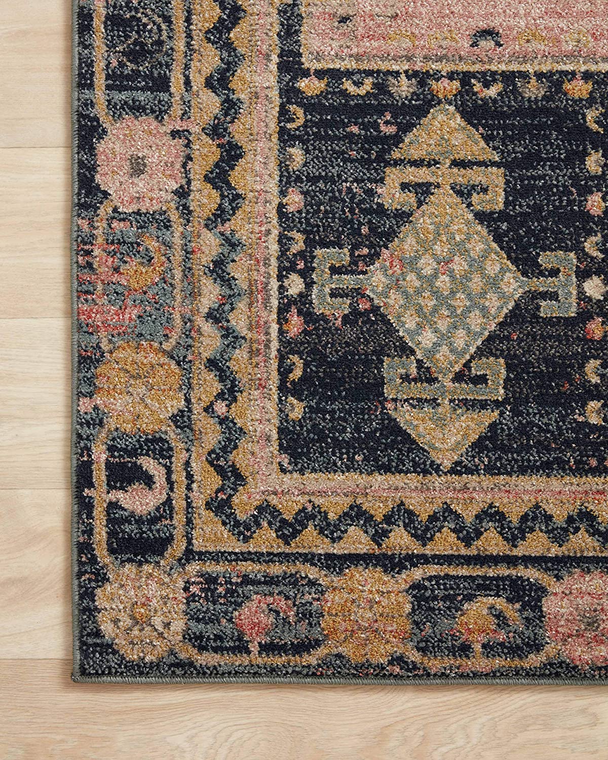 Jocelyn Collection Rose / Rose Transitional Soft Area Rug