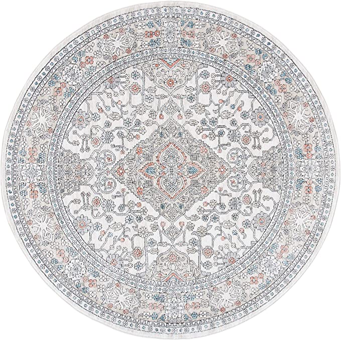 Soft Area Rug Grey / Ivory nomaan