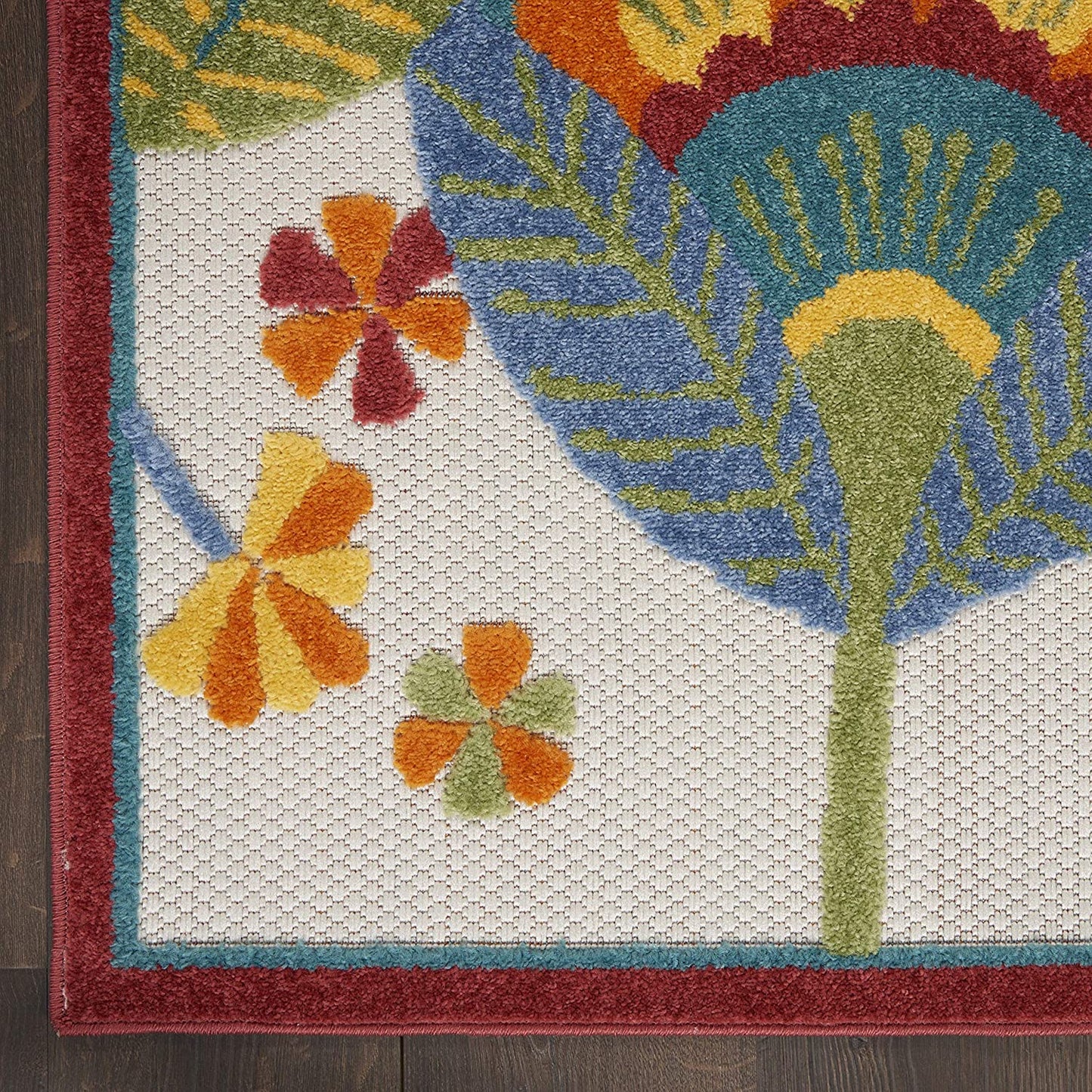 Aloha Multi-color Indoor/Outdoor Area Rug