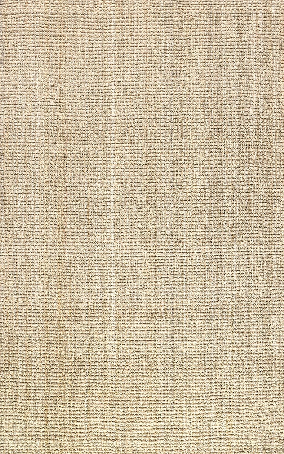Hand Woven Chunky Jute Area Rug - Multiple Colors