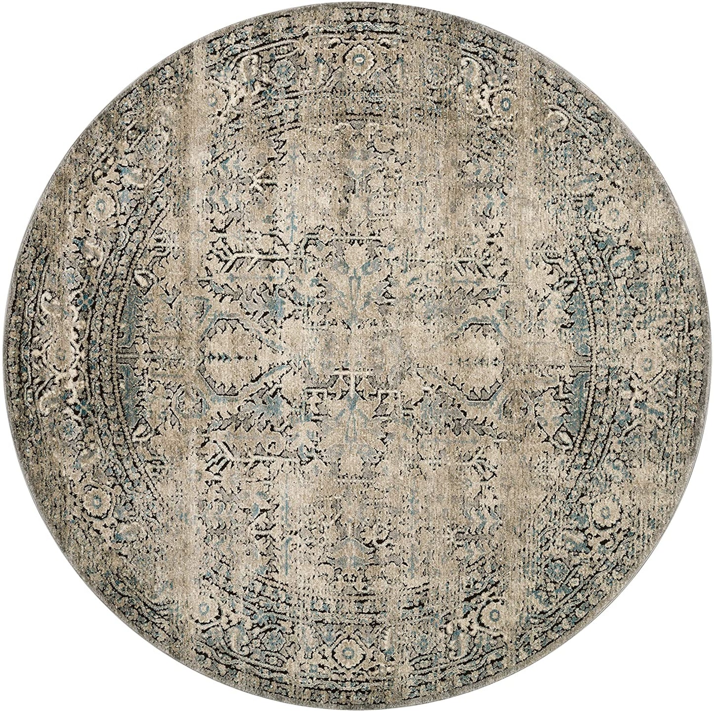 Millennium Collection Soft Area Rug, 5'3" x 7'6", Grey/Stone