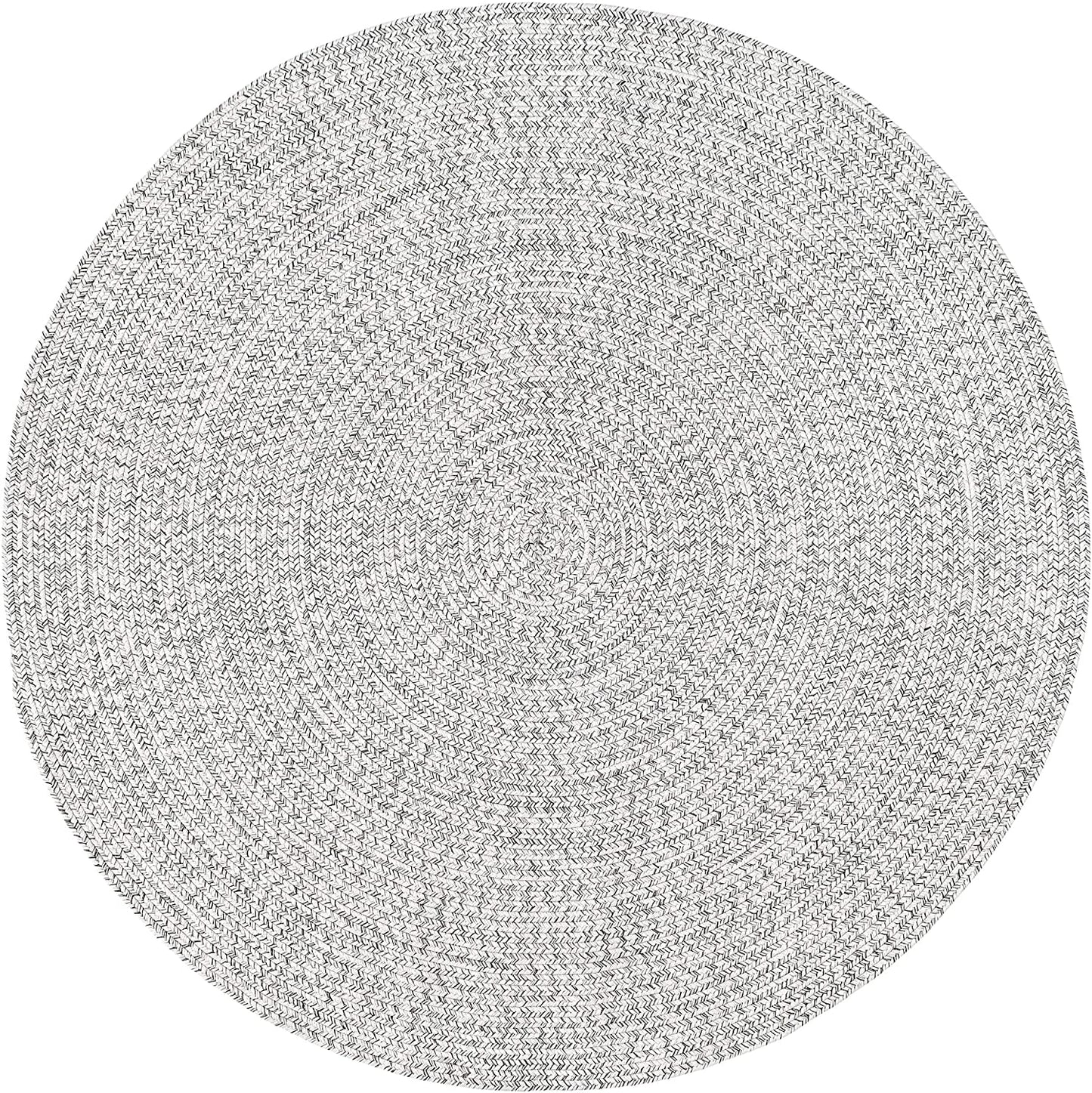 Braided Handmade Ivory Indoor/Outdoor Soft Area Rug
