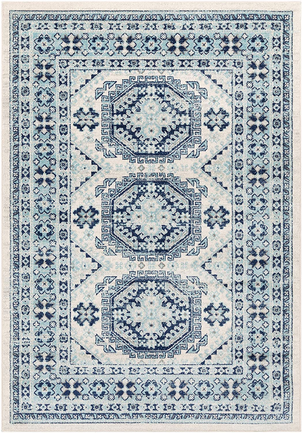 Clarie Soft Area Rug Aqua