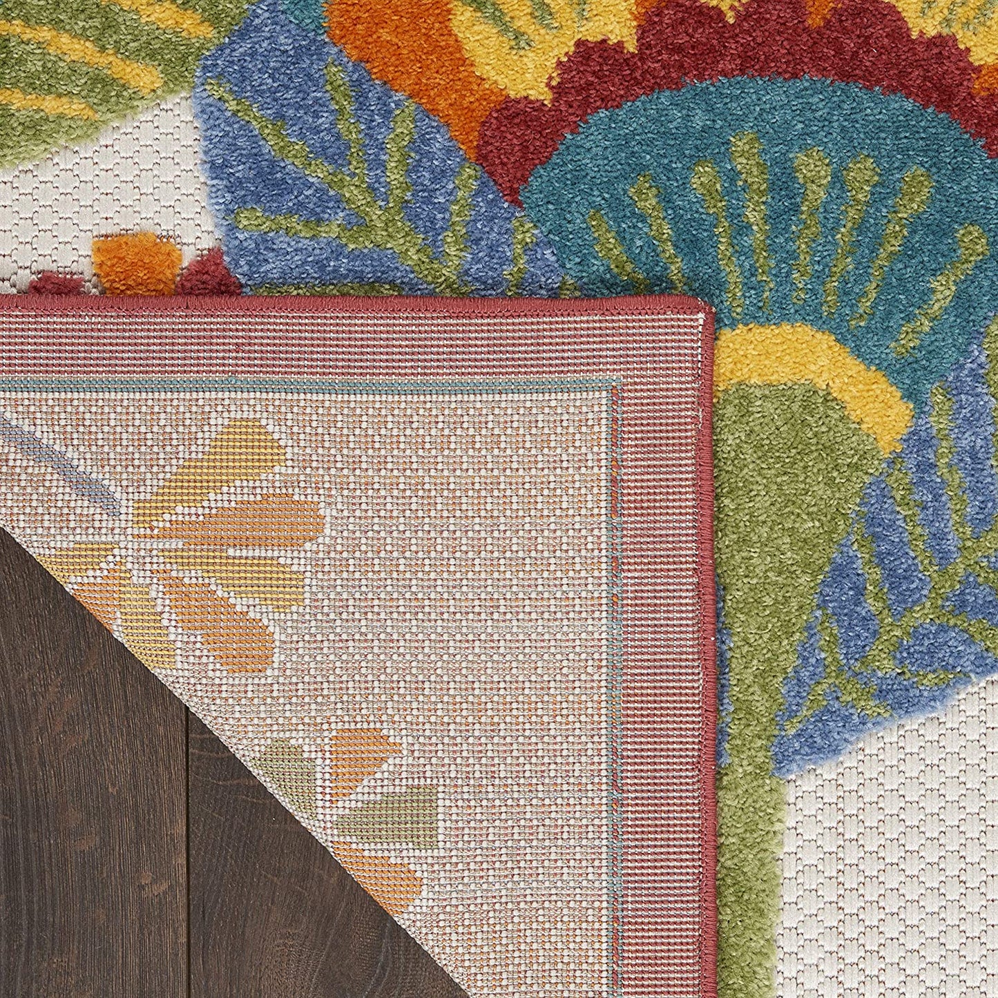 Aloha Multi-color Indoor/Outdoor Area Rug