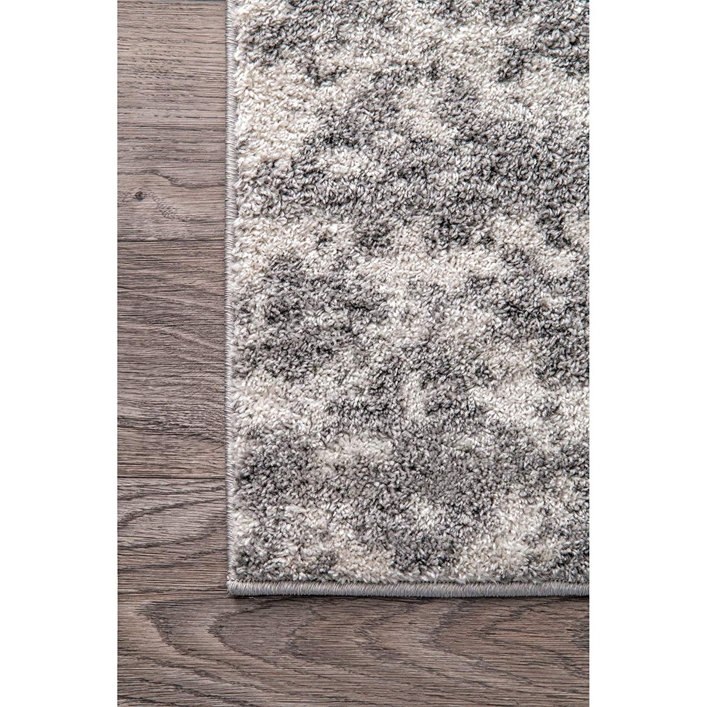 Gray Mist Pattern Soft Area Rugs