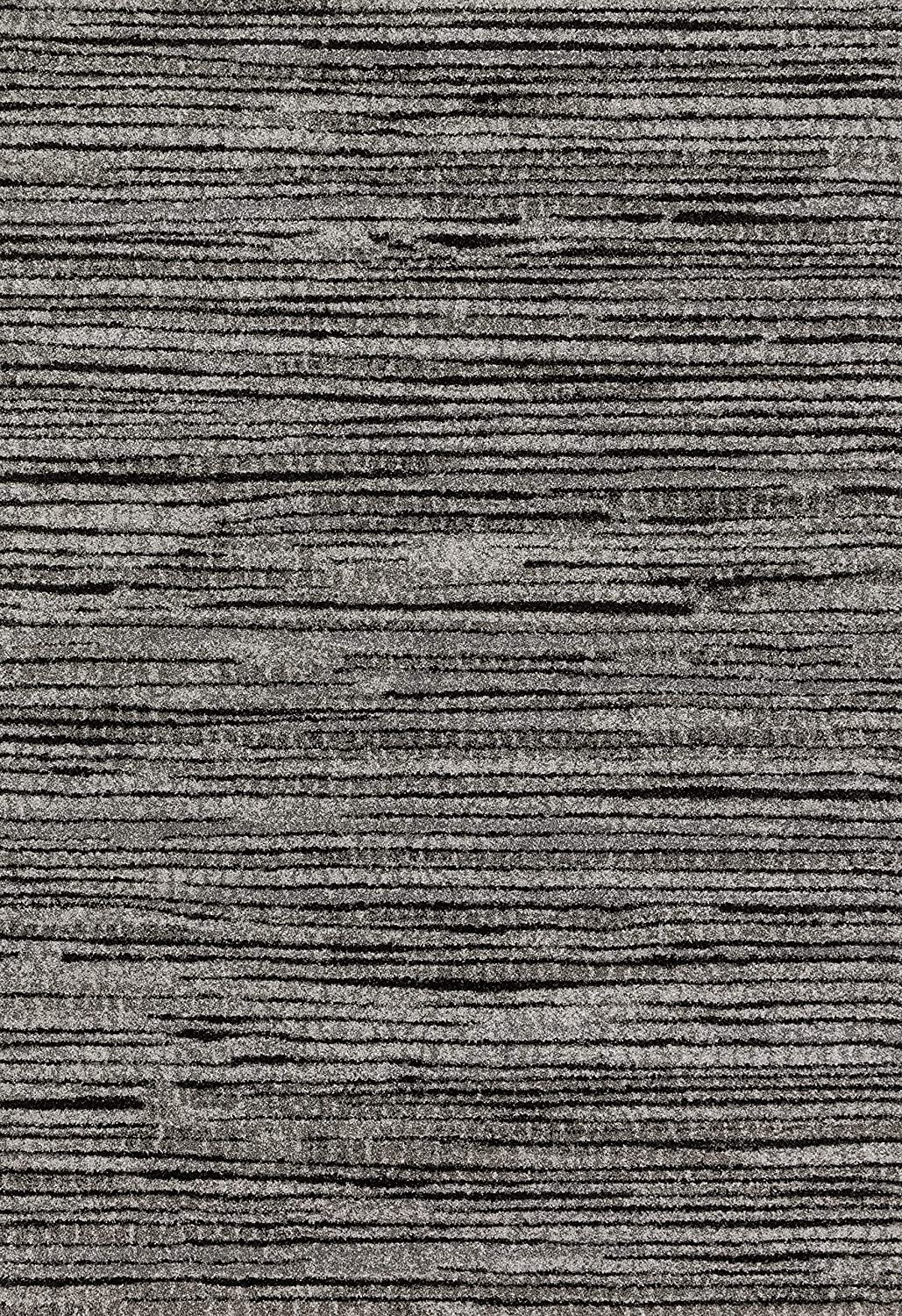 EMORY Soft Area Rug Grey/Black