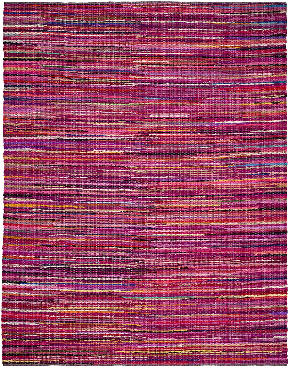 Hand Made Red and Multi Area Rug