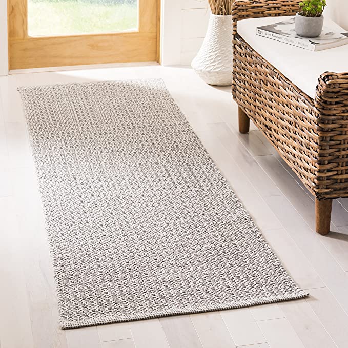 Handmade Cotton Soft Rug, Ivory / Beige