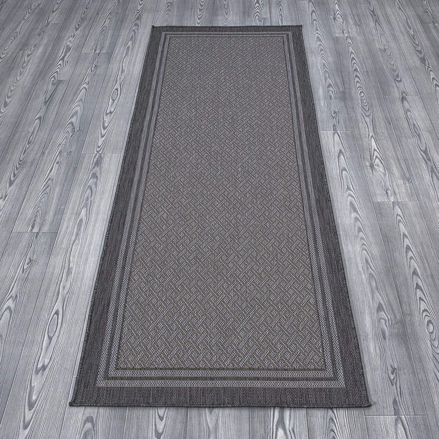 Jardin Indoor/Outoor Light Grey Area Rug