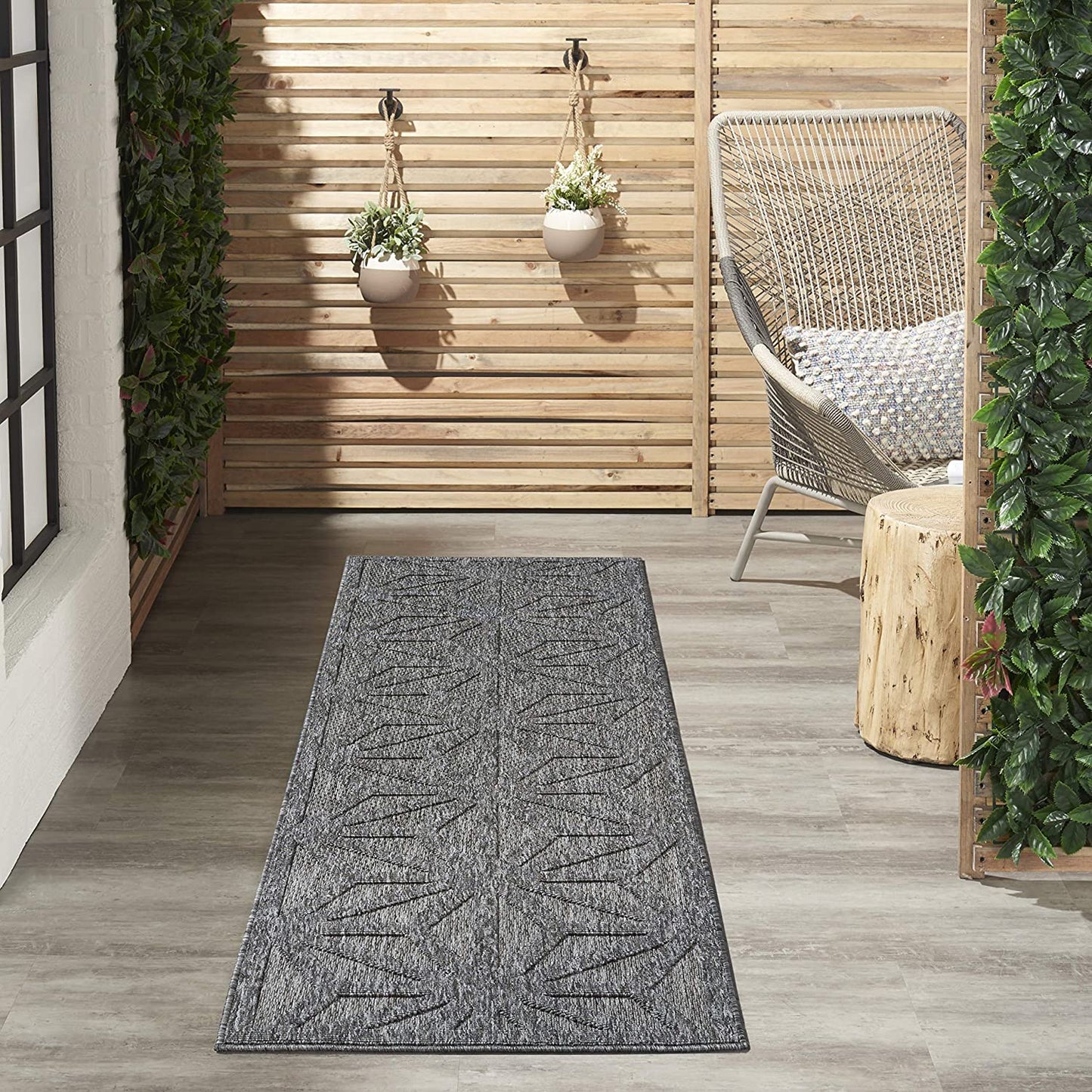 Palamos Dark Grey Soft Area Rug