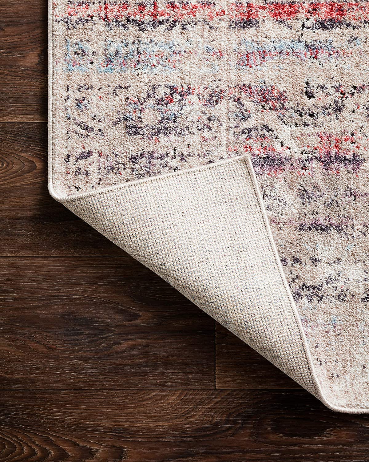 Dante Collection Soft Area Rug Beige/Multi