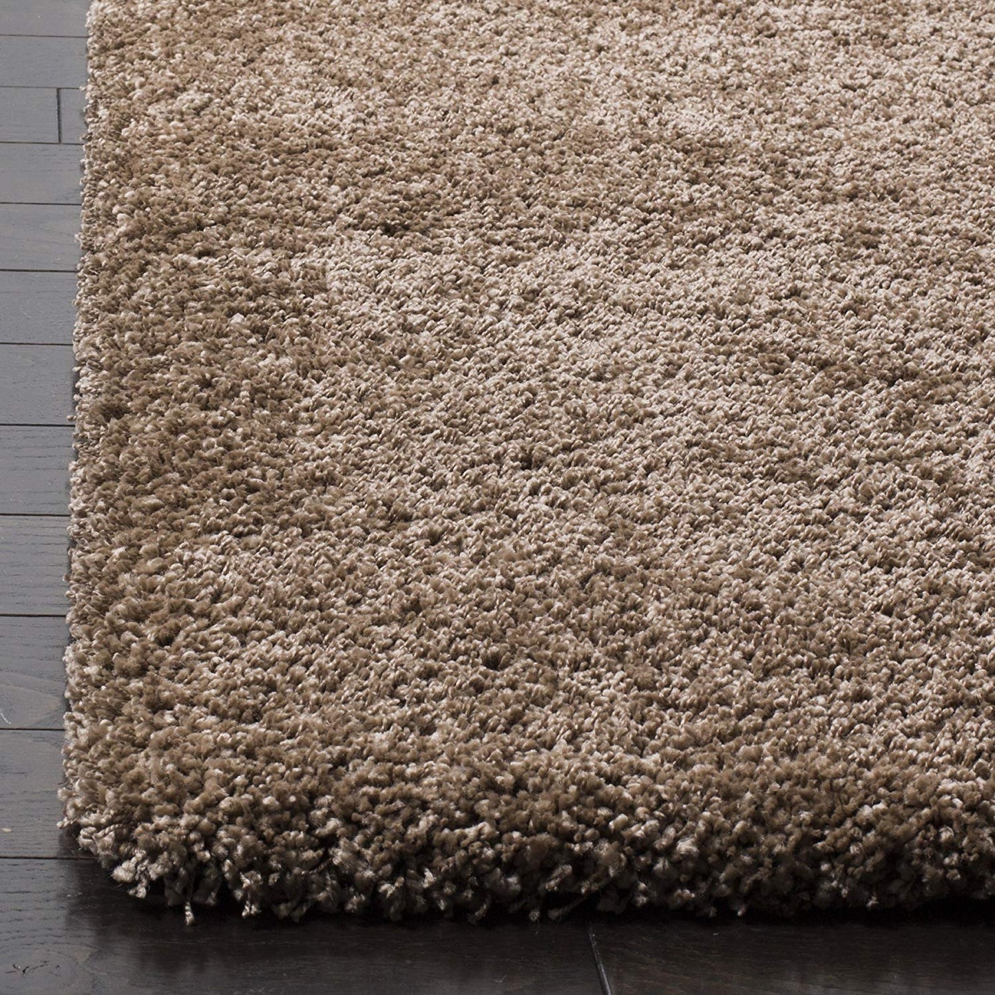 Dark beige Soft Plush Shag Area Rug