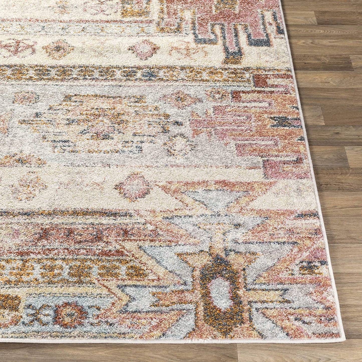 Ashens Beige Soft Area Rug