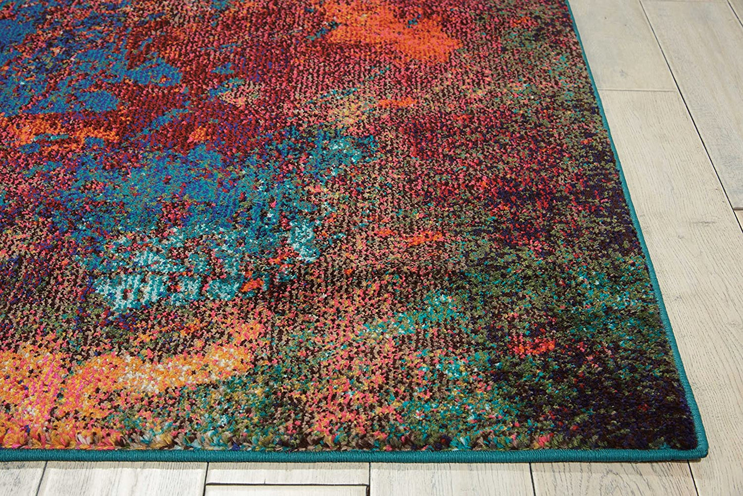 Modern Bohemian Atlantic Multicolored Area Rug