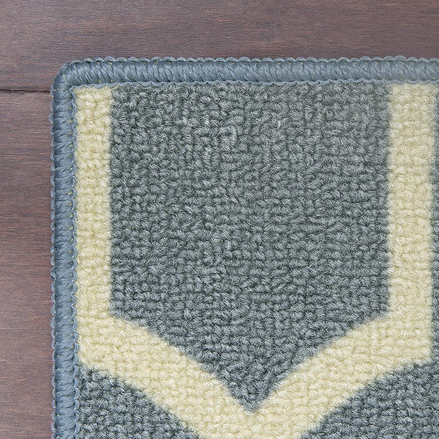 Maples Rugs  Non Skid Washable Throw Soft Area Rugs Blue