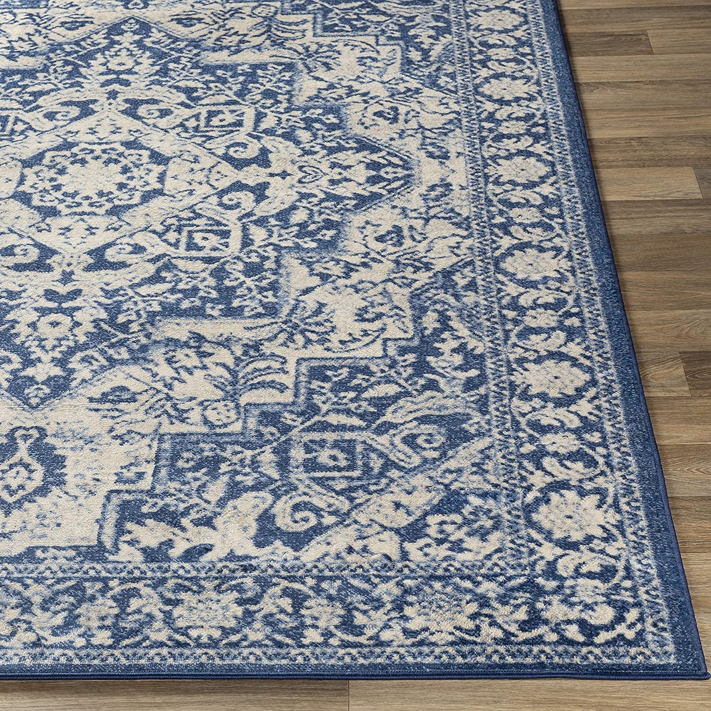 Lorena Soft Area Rug Navy