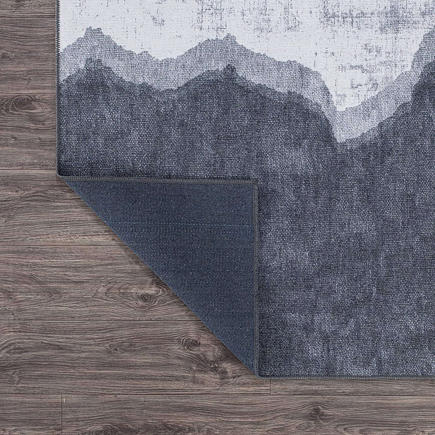 Contemporary Modern Abstract Stain Resistant Flat Weave Eco Friendly Premium Recycled Machine Washable Area Rug 8'4"x11'6" Ivory