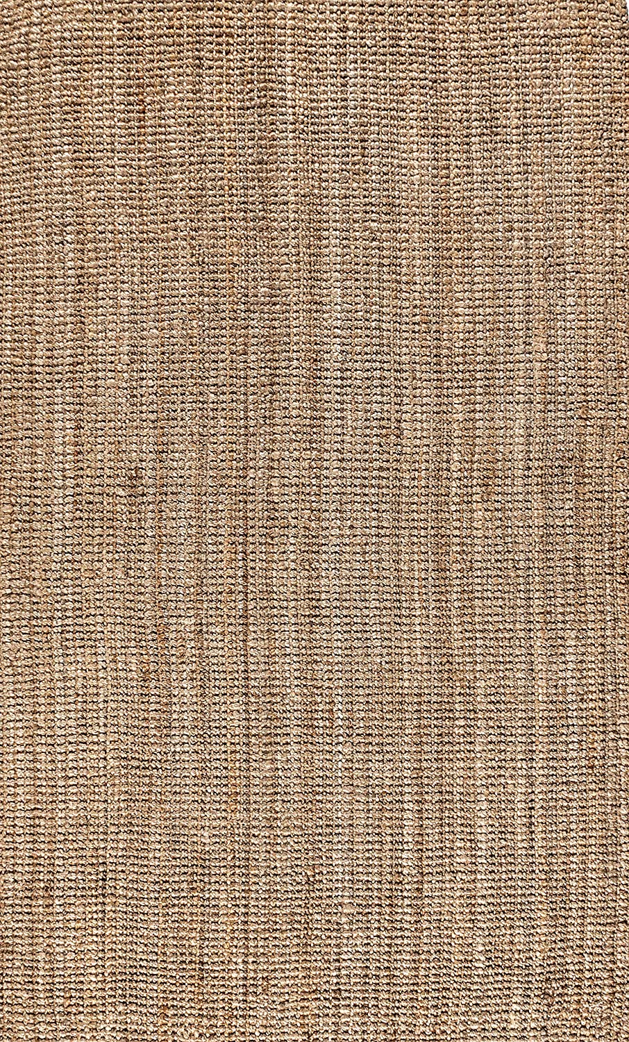 Hand Woven Chunky Jute Area Rug - Multiple Colors