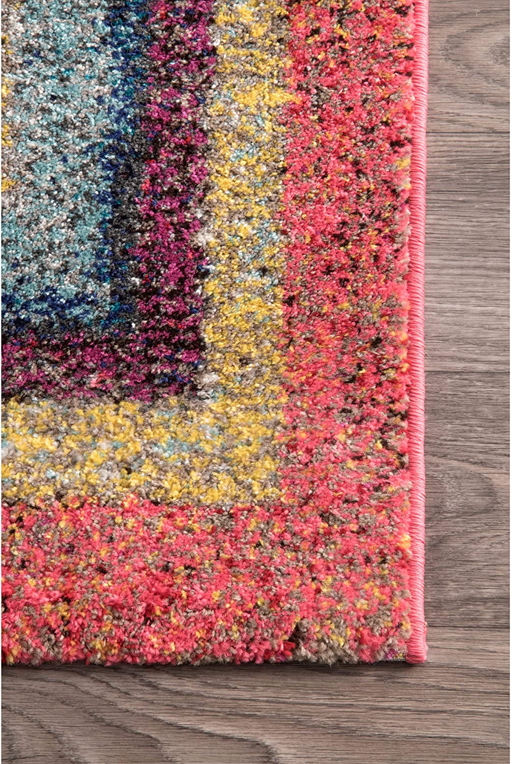 Brady Abstract Maze Runner Rug, Multi