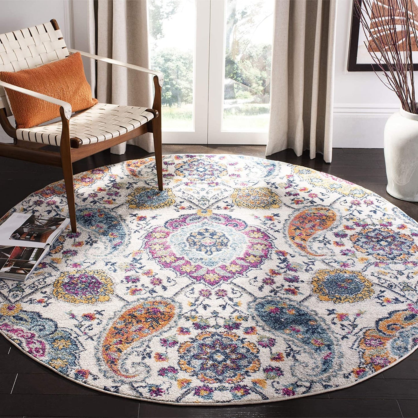 Floral Cream/multi Soft Area Rugs