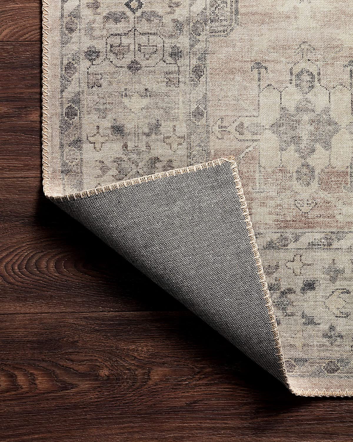 Hathaway Collection Java / Multi, Traditional Soft Area Rug