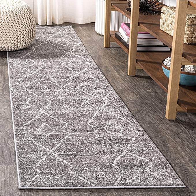 JONATHAN Y soft Area Rug for Bedroom Kitchen Living Room Indoor Black