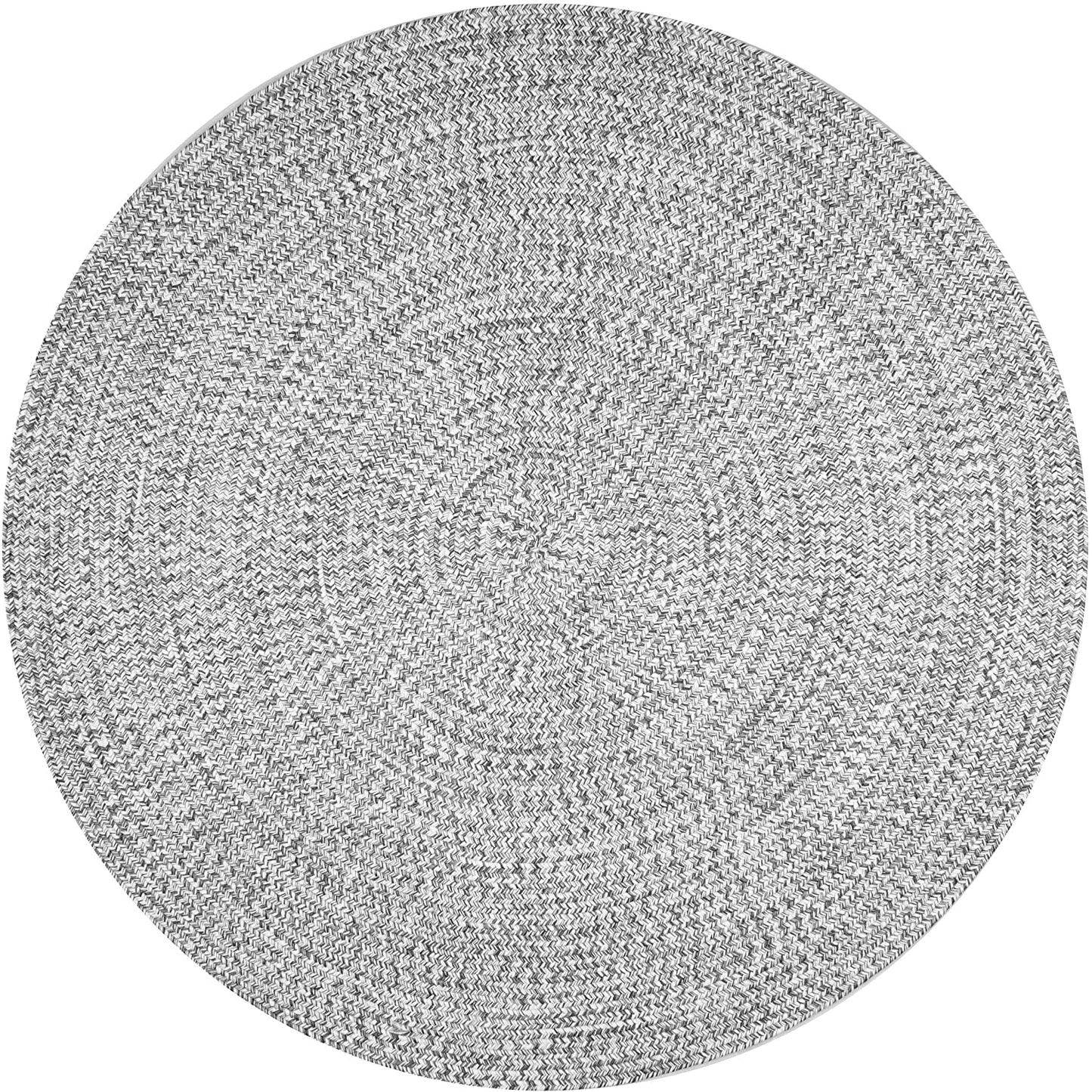 Braided Handmade Grey Indoor/Outdoor Soft Area Rug