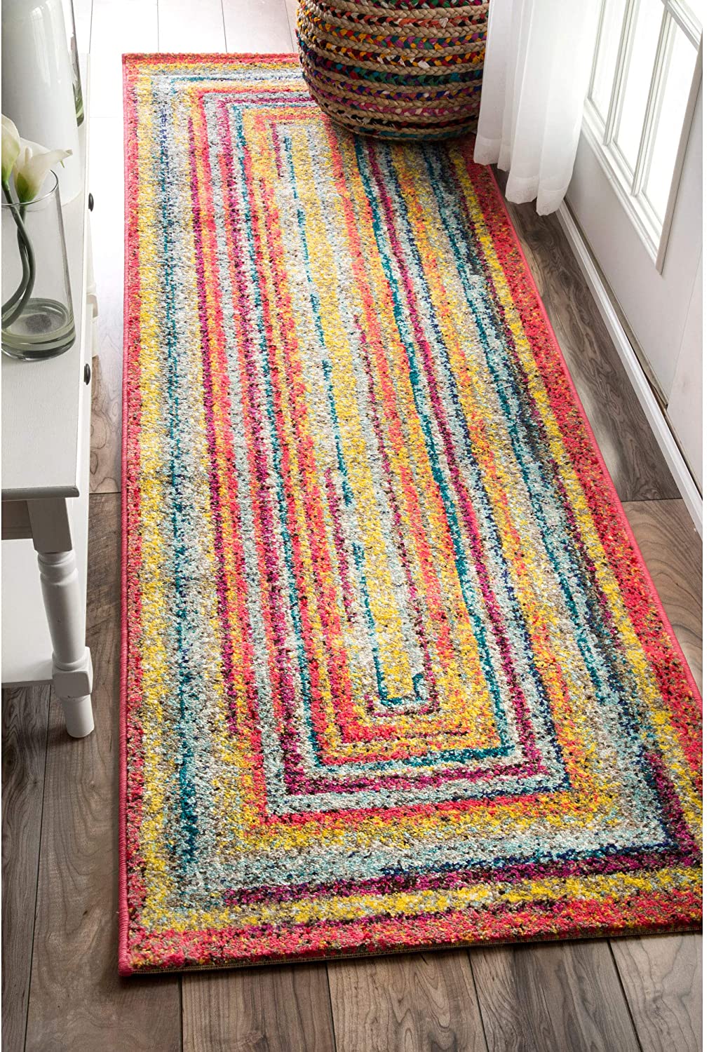 Brady Abstract Maze Runner Rug, Multi