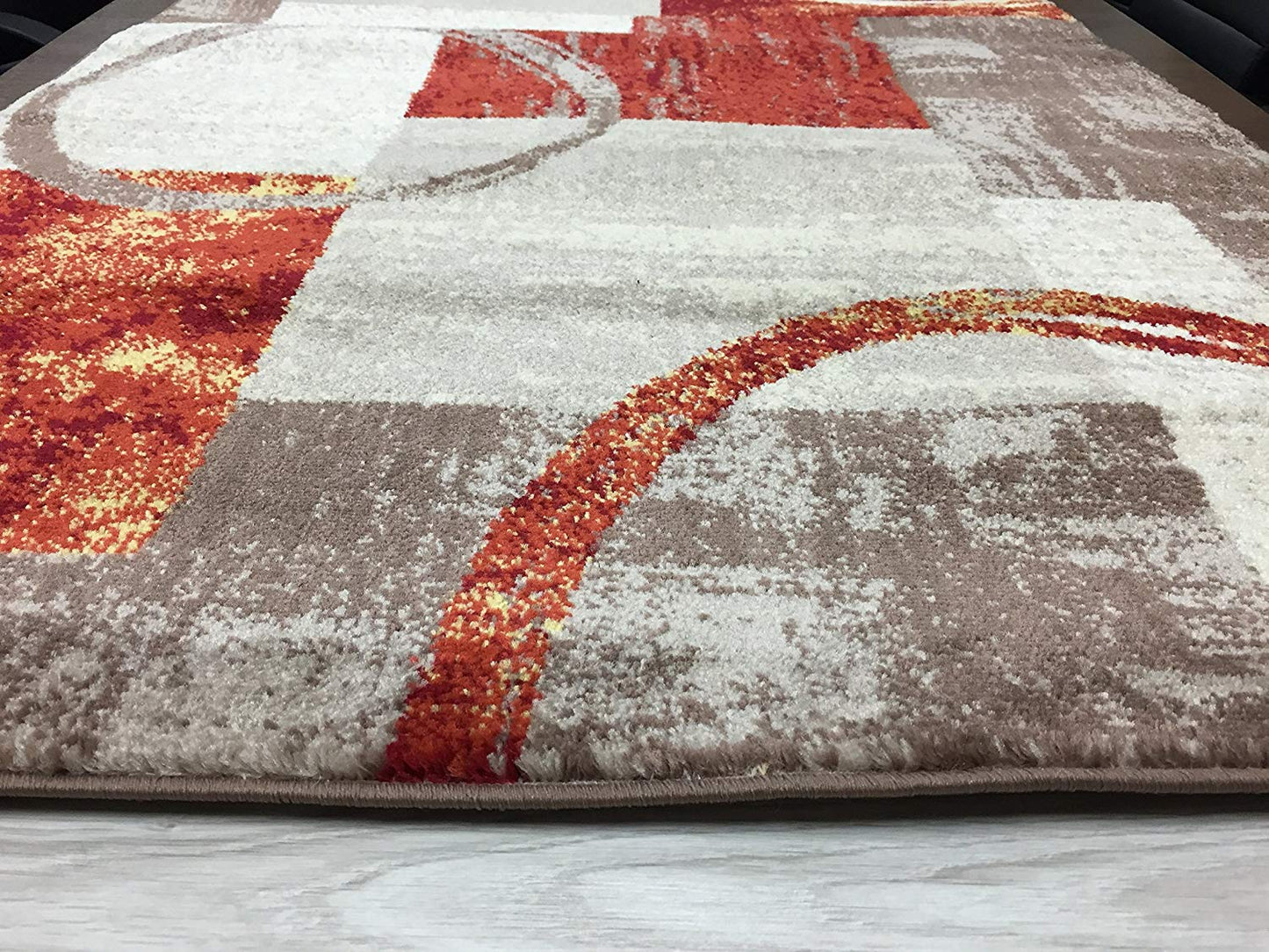 Contemporary Abstract Multi-color Area Rugs