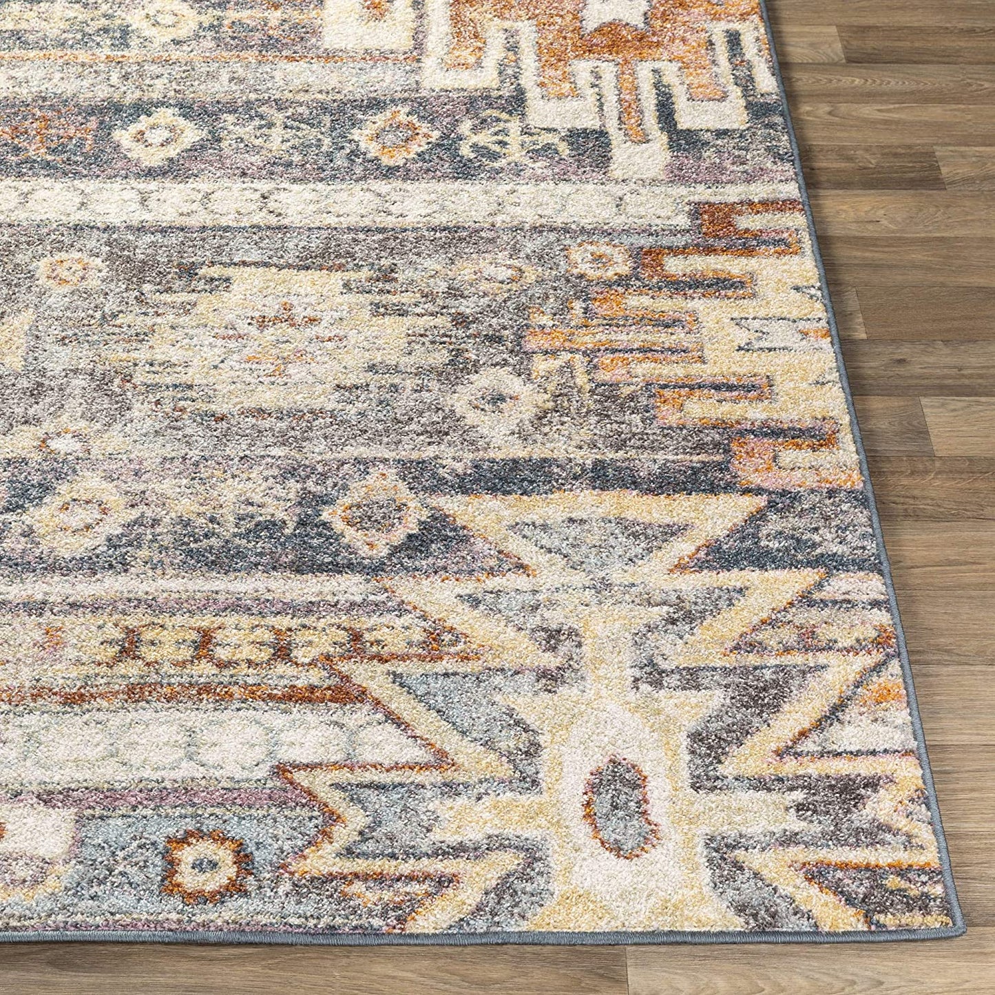 Ashens Denim Soft Area Rug