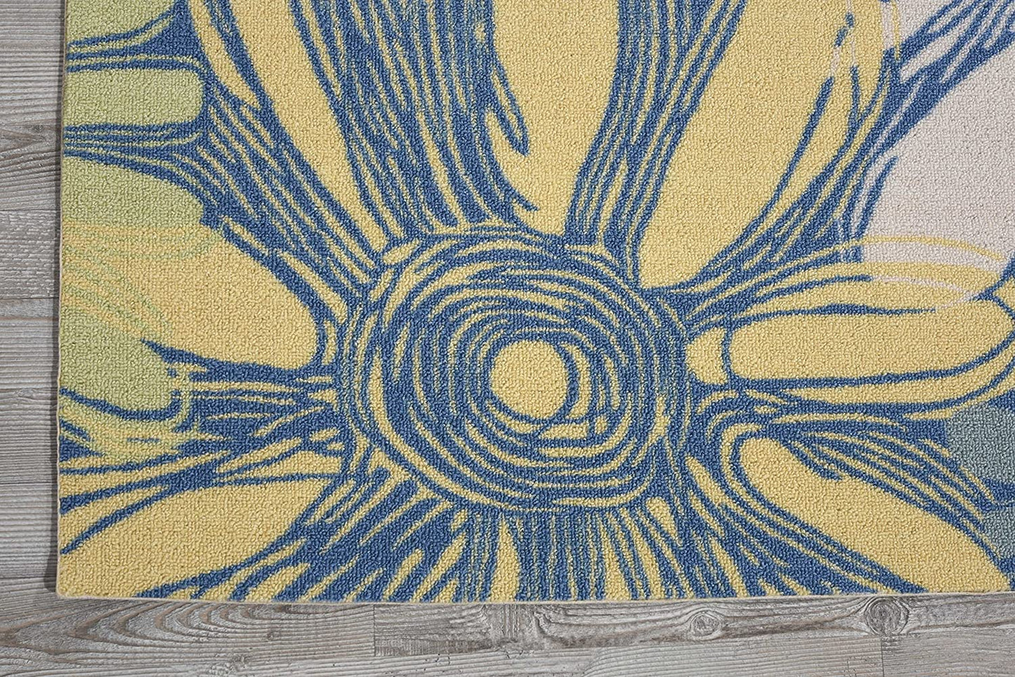 Medallion Indoor/Outdoor Area Rug, Blue