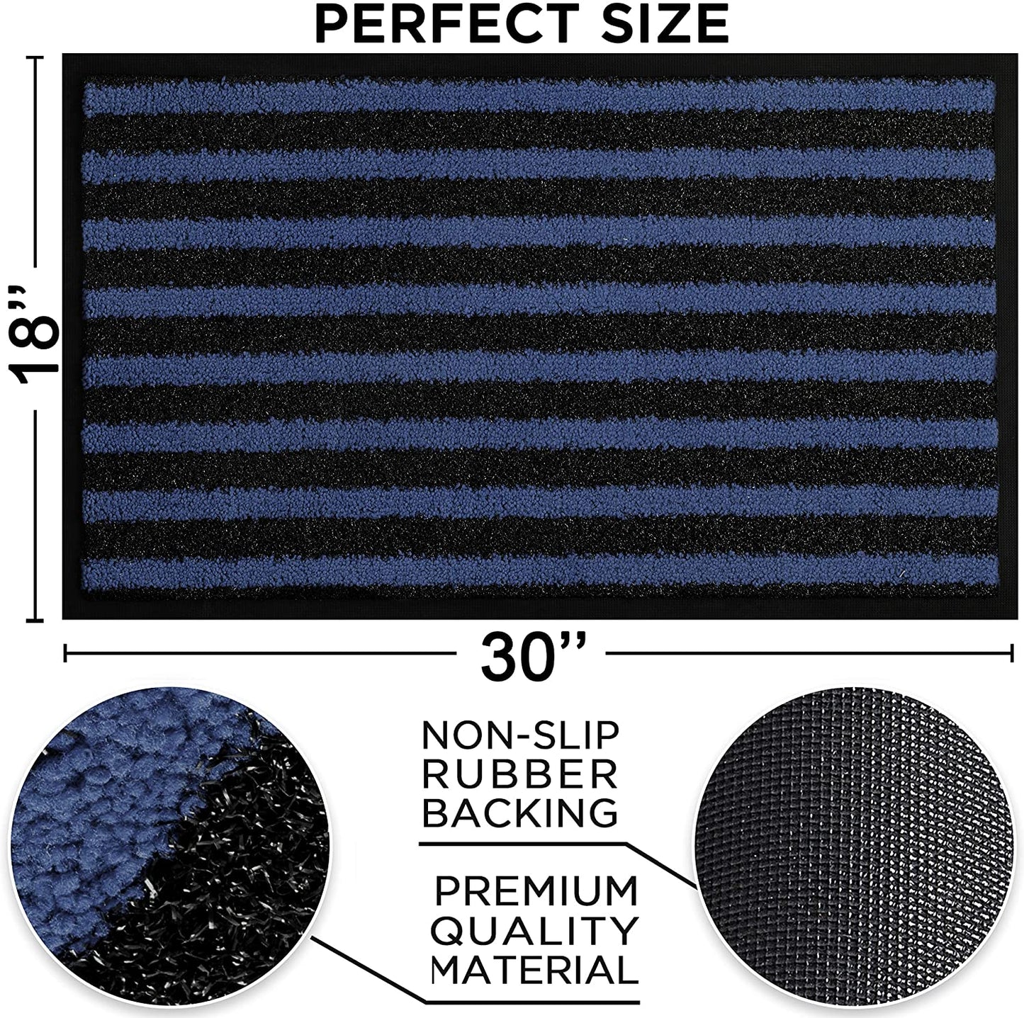 Welcome Mats for Front Door Outside Entry - Entryway Rug