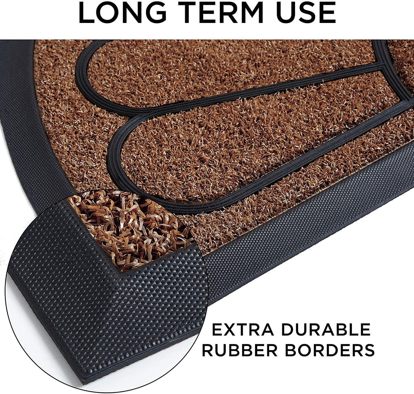 Extra Durable Spring Door Mat - Welcome Mats for Front Door