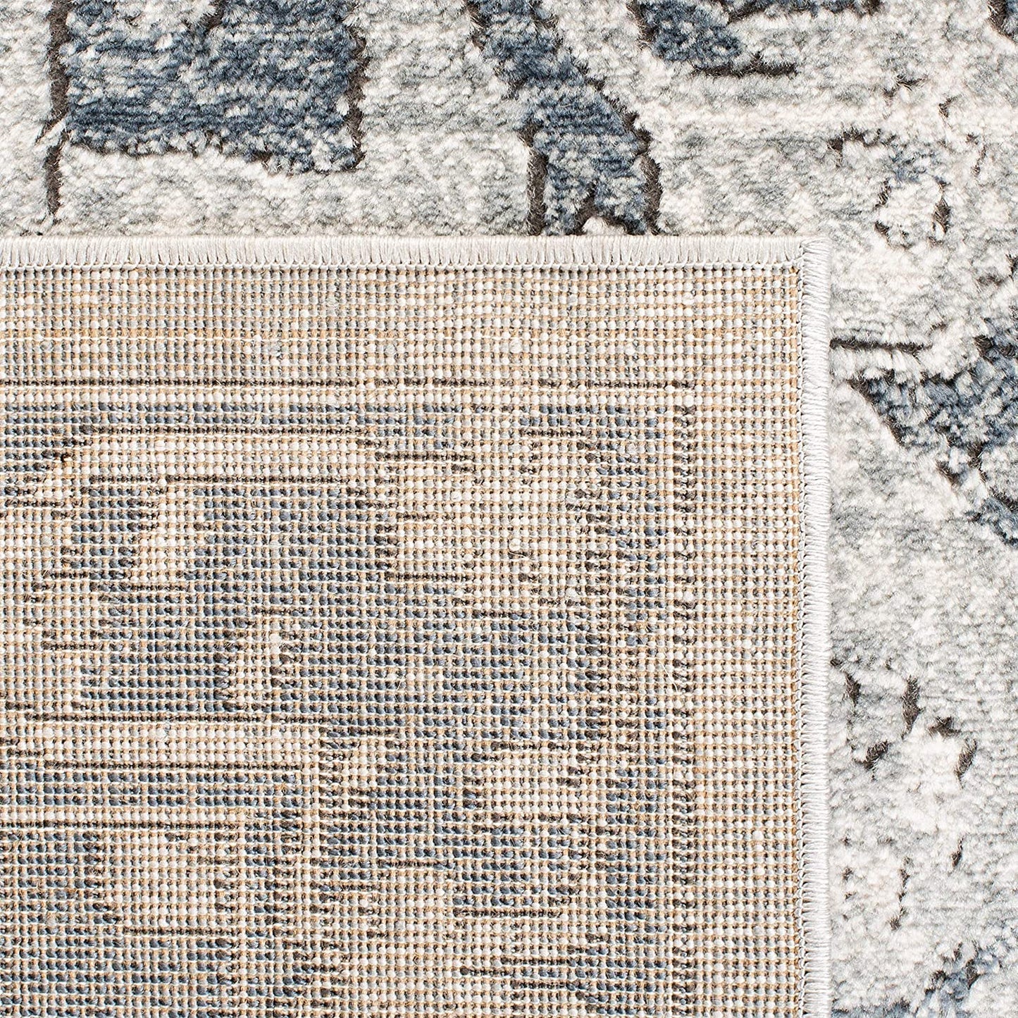 Area Rug Navy / Ivory