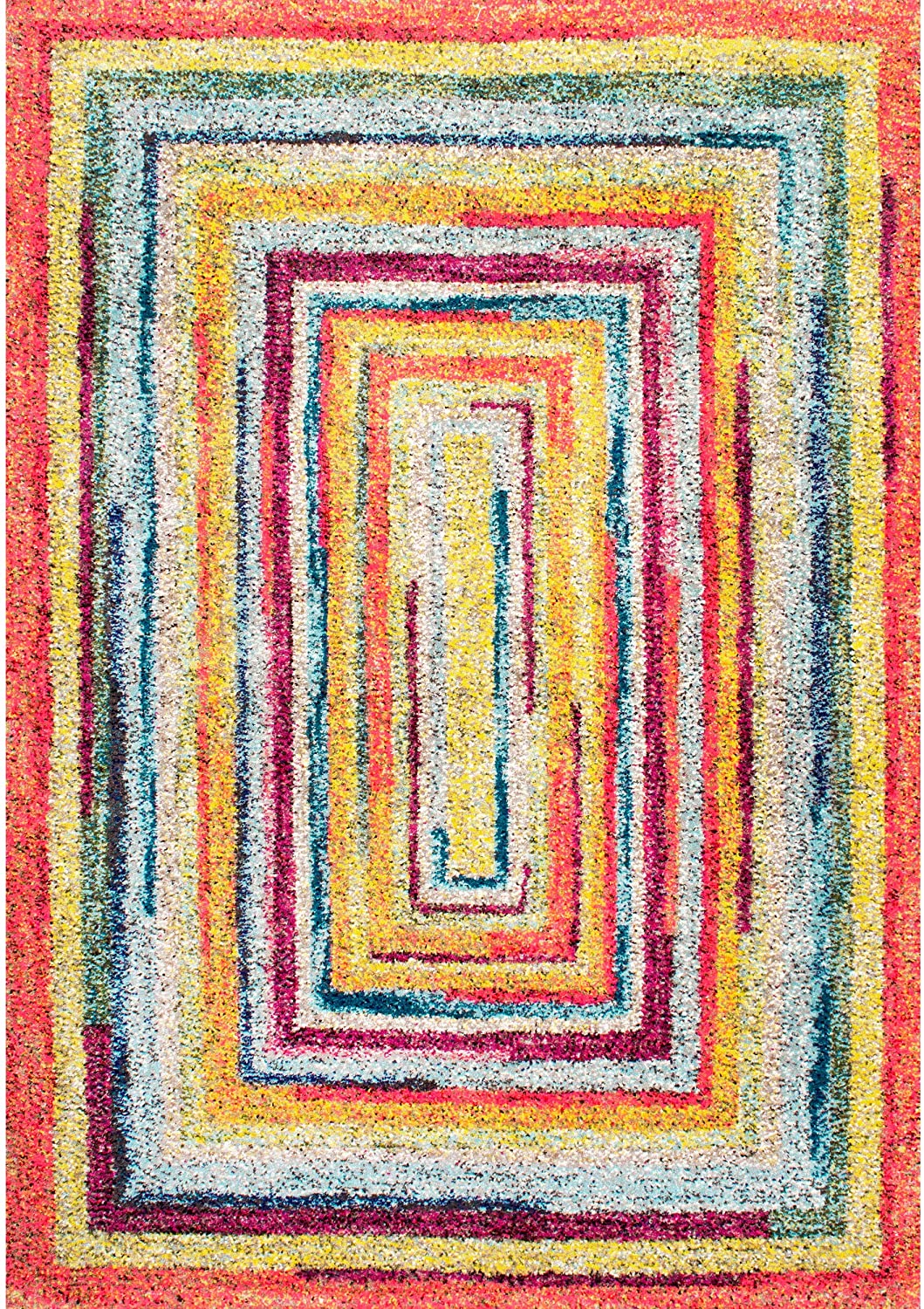 Brady Abstract Maze Runner Rug, Multi
